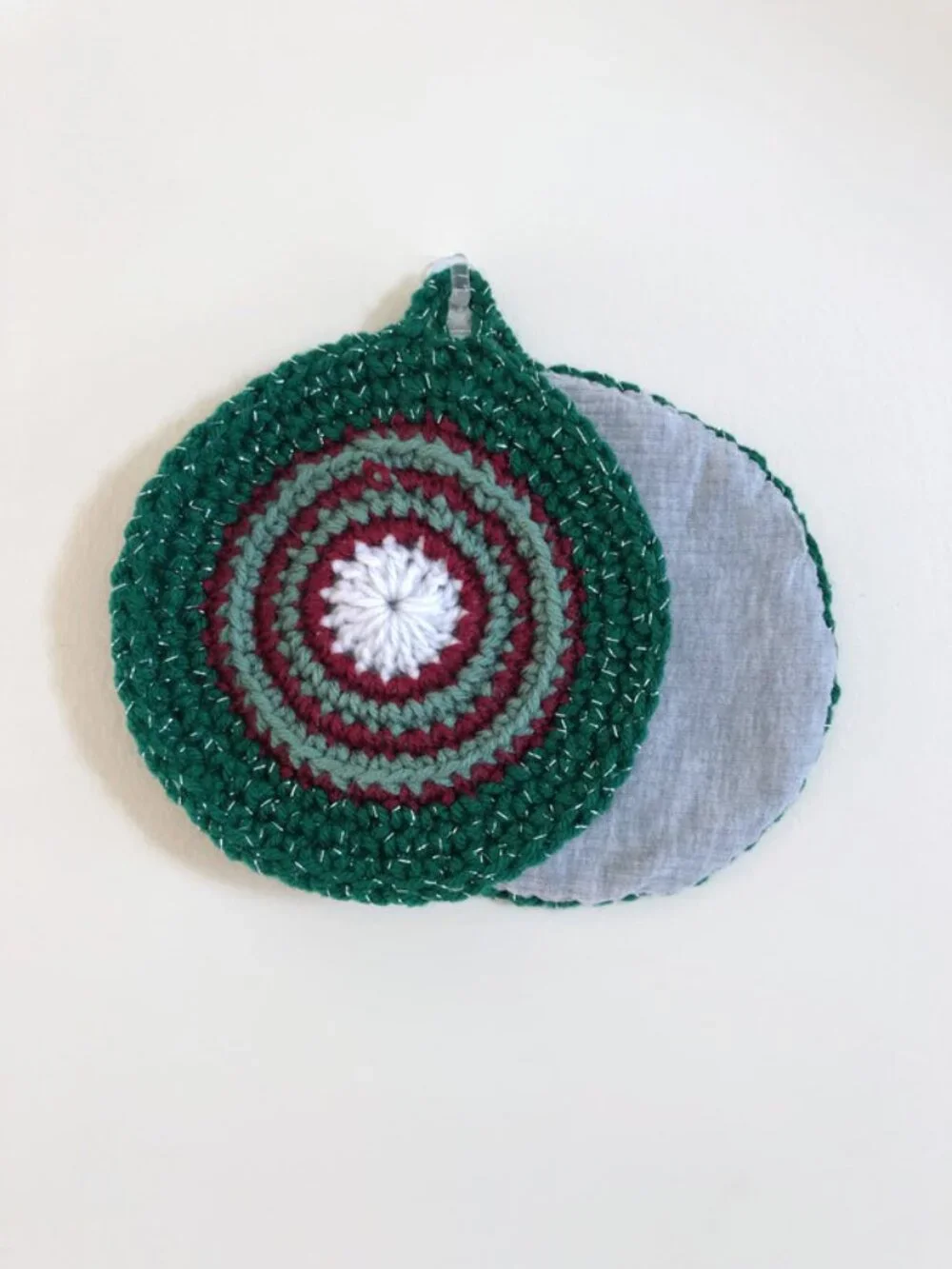 Handmade pot holders, Crochet Kitchen Decor, Cute Holiday gift